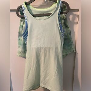 Athleta Girl Perfect Pair Tank Top with matching shorts